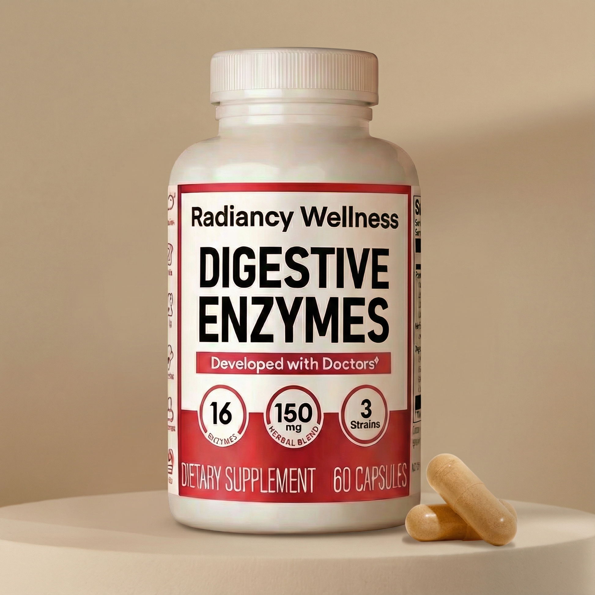Digestive Enzymes + Probiotic - Radiancy